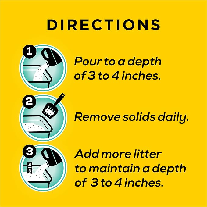 Purina Tidy Cats Free and Clean Unscented Clumping Cat Litter, 38 lb Box | Activated charcoal delivers lasting odor control, made without fragrances or dye, clumping