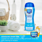 Fresh Step Cat Litter Crystals Deodorizer, Non Toxic Odor Neutralizing Crystals for Litter Boxes that Help Control Smells and Keep Home Areas Fresh, Fresh Scent, 30 Ounce | Non-toxic crystals neutralize odor at the source in any litter box, keeps home ...