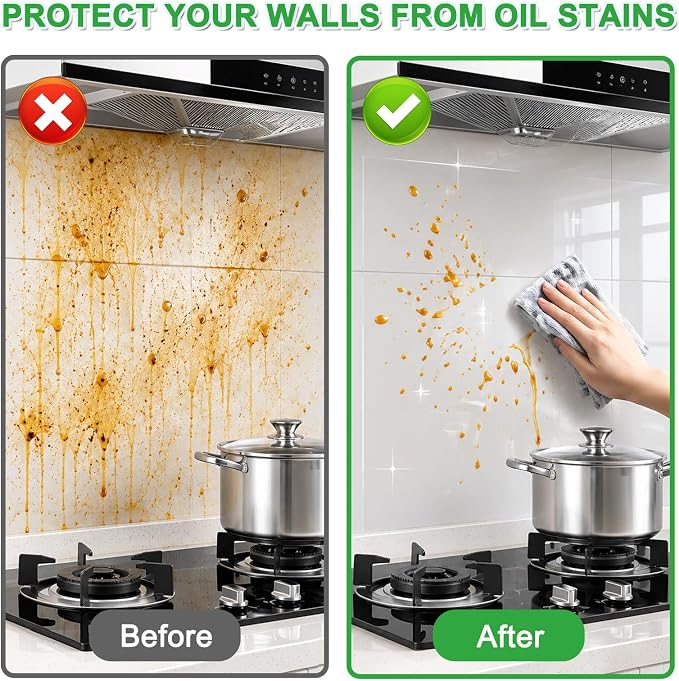 Shackcom Clear Contact Paper Roll Self-Adhesive Kitchen Backsplash Wall Protector 15.7in X 32.8ft - Used as Shelf Drawer Liner, Whiteboard, Wallpaper, Cat Dog Scratch Protector