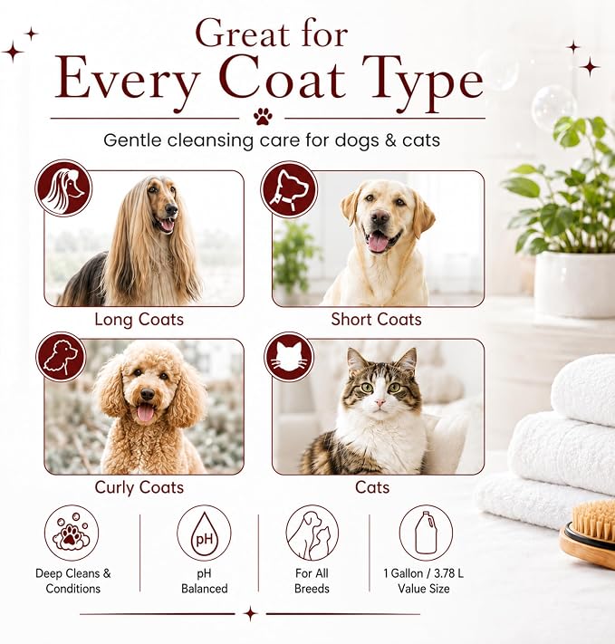 #1 All Systems Super Cleaning and Conditioning Pet Shampoo, 1-Gallon