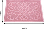 PetLike Cat Litter Box Mat, Thick Kitty Litter Trapping Mat, Durable,Waterproof &Washable with Non-Slip Backing, Soft on Kitty Paws and Easy to Clean, BPA Free