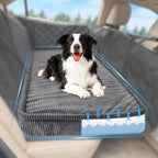 Loiion Dog Car Bed, Non-Slip Backseat Extender Pet Mat 50"x24.6" | Removable, Washable Dog Bed With Waterproof Liner Protects Car Seats, Anti-Slip Travel Bed For Dogs