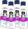 Fresh & Soothing Lavish 4-in-1 Shampoo + Conditioner for Pets, 22oz - 4 Pack