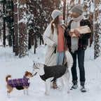 Kuoser Warm Dog Coat, Waterproof Dog Coats for X-Small Dogs, Purple XS | Adjustable Durable Doggie Winter Jacket Reversible Cozy Puppy Cold Weather Apparel from Small to Large Breed