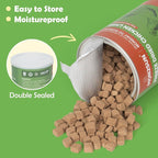 Freeze-Dried Chicken Liver Treats for Dogs and Cats, 6 oz | Single Ingredient, High Protein Recipe, Grain-Free Snack, Food Topper Use, Training Treats