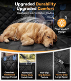 Rorhxia Truck Dog Seat Cover for Backseat, [Ultimate Safe, Comfort and Large Space] Waterproof 600D Heavy Duty Dog Car Hammock, Release Passenger Seats, Full-Size SUV/Truck, Large Dog Friendly, XL