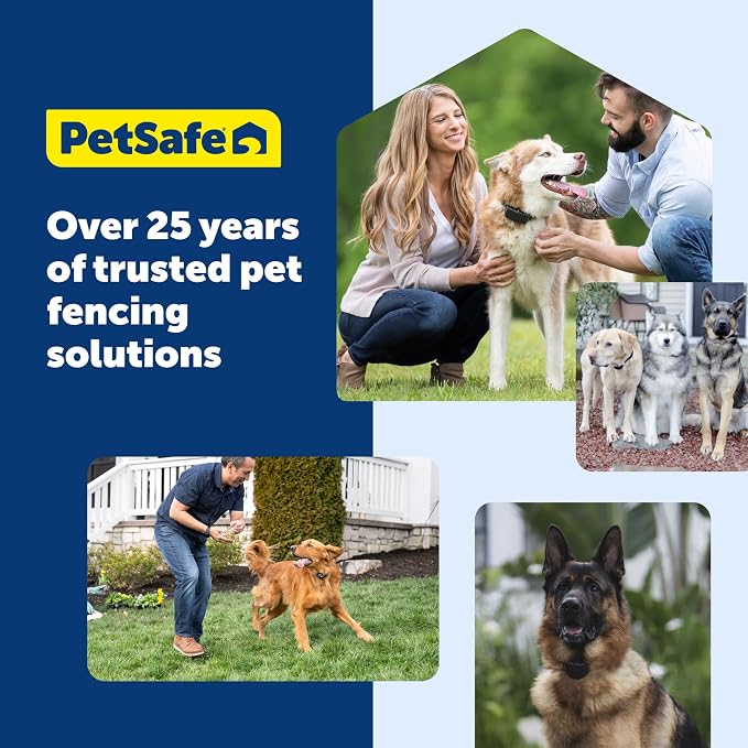 PetSafe Wireless Fence Extra Transmitter, Increase Your Existing Wireless Fence Boundary – Pet Containment for Dogs and Cats - From the Parent Company of the INVISIBLE FENCE Brand, Gray | Base Unit Only, Replacement, Extra, Expand Existing PetSafe Wire...