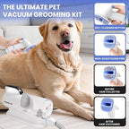We Love Doodles 11-in-1 Dog Grooming Vacuum - Professional-Grade Dog Clippers, Lightweight Pet Vacuum Grooming Kit for Dogs at Home, for Long Hair & Non Shedding Dogs, Goldendoodles & Poodles