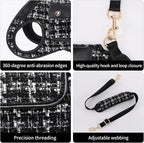 Wakytu Dog Lift Harness Dog Carrier Sling for Small Dogs & Cats,L | stylish puppy sling carrier with handle & pocket,adjustable leash,walking & travel