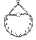 Herm Sprenger Prong Dog Training Collar Ultra-Plus Chrome Plated Steel Pet Pinch Collar No-Pull Collar for Dogs Anti Pull Training Collar Made in Germany 4mm x 25in Large