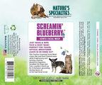Nature's Specialties Screamin' Blueberry Dog Gentle Facial Wash for Pets, Natural Choice of Professional Groomers, Optical Brightener, Made in USA, 7.5 oz