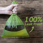 GREENER WALKER Poop Bags for Dog Waste, 1080 Doggy Waste Bags Extra Thick Strong 100% Leak-Proof (Brown)