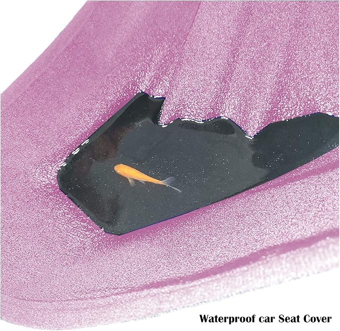 Car Seat Cover Protector Front Seats,for Gym Workout,Running,Swimming,Beach and Hiking,Waterproof Sweat Towel Bucket Seat Covers for Cars SUV Trucks (Pink, 2Pcs)