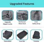 Airline Approved & Crash-Tested Expanable Cat Carrier | 2-in-1 Crash-Tested Small Dog Car Seat & Portable Pet Carrier | CPS Certified for Crash Protection & Safe Pet Travel