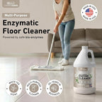 Creative Scents Multipurpose Enzyme Cleaner & Odor Remover | Super Concentrated for Floor, Carpet, Drain | Pet Urine Odor Eliminator | Enzyme Cleaner for Cat Urine & Dog Poop | 1 Gallon - White Tea