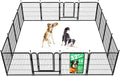 FXW Rollick Dog Playpen, Indoor, Yard & RV Camping, 32" H, 16 Panels | Easy setup, Heavy-duty, DIY layouts, for Small & Medium Dogs, Patented