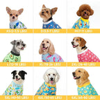 XPUDAC 4 Pack Dog Pajamas for Small Medium Dogs, Strechy Soft Puppy Clothes for Doggie Girl Boy Pet Jumpsuit, Cat Onesie-S