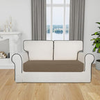 Easy-Going Sectional Couch Covers for Dogs L Shape Sofa Cover Reversible Sofa Slipcover Chaise Lounge Cover Furniture Protector Cover for Pets Dog Cat (30 x 50 inches, Camel/Ivory) | Camel/Ivory, Soft Sofa Slipcover For Dogs, Fits Left/Right Chaise Lou...