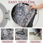 BEAUTYZOO Cat Litter Mat Large 20"x28" - Premium Waterproof Litter Trapping Mat with Non-Slip Backing, Cat Litter Box Mat Scatter Control for Floor, Machine Washable & Urine Proof, Soft for Kitty Paws