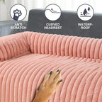 Dog Couch Bed,Pet Couch Cover For Sofa,Dog Couch Cover Protector(Pink, XL) | Dog Bed for Couch, Removable Couch Cover for Dogs Washable, Pet Bed Mats for Couch, Pet Couch Covers for Sofa
