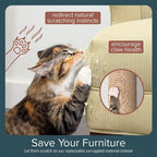 Floating Cat Shelf & Perch – Wall-Mounted Climbing Furniture for Cats - Moonbeam Path | Ascentials by FurHaven