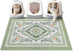 Unicorn Catcher 40"x30" Cat Litter Mat Non-Slip Washable Litter Box Mat | High-Density PVC Litter Catcher Mat Efficiently Traps Scattered Litter From Paws To Keep Floors Clean