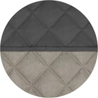 PureFit Reversible Quilted Couch Covers for Dogs Sofa Cover 4 Seater 88" | Dark Gray/Beige, Water Resistant Couch Protector, Washable Pet Couch Cover with Non Slip and Elastic Straps For Kids
