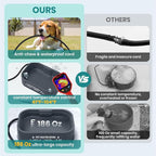 1.45 Gal/5.5L Heated Water Bowl, Extra Large Heated Dog Bowls for Outside, Safety Listed Heated Pet Bowl with Anti-Chew Cord for Dog & Cat Drinking Water in Winter, BPA-Free, Anti-Slip Base(Grey)