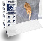Panther Armor Cat Carpet Protector for Deep Pile, Runner Mat 16 x 43 in | Stops cats scratching deep pile carpet. Door edge protector and plastic runner mat
