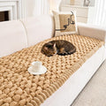 Plush Couch Cover for Dogs Non Slip Pet Sofa Protector, Ultra Soft Washable Couch Cover for Pets, Anti-Slip Backing Furniture Protector for Cats & Dogs, Fits Standard & L-Shape Sofas (3 Sizes)