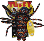 TUFFY® : 2 Pack Tarantula Dog Toy: Ultra Durable Plush Toy with Multiple Layers & Reinforced Seams, Washable and Floats, Original Construction
