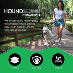 800 Ct XL Pull-Strap Header Dog Waste Bags for HOA Stations | XL Single Pull Header Dog Poop Bags, 8x100 Bag Packs, Leakproof Heavy-Duty Refills For HOAs, and Park Pet Waste Stations