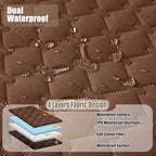 Smiry Waterproof Dog Bed Cover Blanket, Reversible Pet Blanket | Soft Reversible, Washable Leakproof Cats Dogs Couch Cover for Sofa, Couch, Furniture (30x70 Inch)