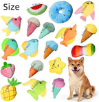 28Pcs Squeaky Dog Toys Bulk Set - Cute Small Dog Toys Plush Puppy Chew Toys for Small/Medium Dogs, Interactive Pet Toys to Keep Puppies Busy