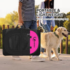 Siedihit Dog Cat Playpen, Large Puppy Pet Playpen, Dog Crate Tent Cage | Indoor/Outdoor, Portable Pop Up Dogs Kennel Playpen with Carrying Case for Dogs/Cats/Rabbits, Hot Pink