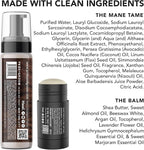 Pride and Groom The Tool Kit – Dog Grooming Gift set of 7.1oz of Foaming Waterless Shampoo, 2.5oz of Moisturizing Balm, and a Versatile Brush to Cleanse, Moisturize, Detangle and More in Between Baths