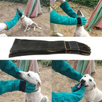 AOWPFVV Animal Handling Gloves Bite Proof for Dogs,Cats, 23.6in Large | Falconry,Birds,Snake,Reptile,Vets, Groomers & Animal Control