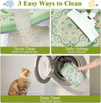 Unicorn Catcher 33"x22" Cat Litter Mat Machine Washable Litter Trapping Pad | Kitty Paw Friendly Padding With Breathable 3D Air Mesh Technology And A Non-Slip Base To Keep Home Floors Debris-Free
