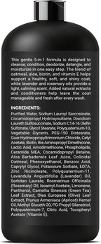 Oatmeal Dog Shampoo and Conditioner for Sensitive Skin with Aloe 32 fl oz | 5 in 1 Puppy Shampoo for Itchy, Sensitive Skin | Cleans, Conditions, Deodorizes & Moisturizes For All Breeds | ALFIE'S CHOICE