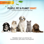SMELLEZE Pet Pee Powder, 2 lb | Unscented Urine Solidifier for Dog & Cat Accidents - 2 lb Bottle, Handles up to 360 Messes per Bottle