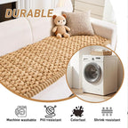 Plush Couch Cover for Dogs Non Slip Pet Sofa Protector, Ultra Soft Washable Couch Cover for Pets, Anti-Slip Backing Furniture Protector for Cats & Dogs, Fits Standard & L-Shape Sofas (3 Sizes)