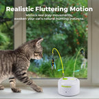 ALL FOR PAWS Interactive Cat Toy, Automatic Fluttering Bug Enrichment Toy for Indoor Kittens, Flying Cat Toy with Motion Sensor, 1 Replacements