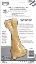 Nylabone Power Chew Butcher Bone Dog Chew Toy, Chicken Flavor, XX-Large | Durable dog toys for aggressive chewers, long lasting, discourages destructive chewing, for dogs 50++ lbs