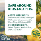 TropiClean Soothing Flea and Tick Shampoo for Dogs, Powerful & Natural Defense, for Large & Small Dogs, Made in USA, 20oz | Soothing Formula | Powerful & Natural Defense | For Large & Small Dogs | Made in USA