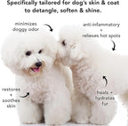Pride and Groom The Non Shedder Box Set – Dog Shampoo & Conditioner with All Natural Blend of Essential Oils & Ingredients to Heal and Nourish for Long Lasting Shine & Manageability – 32oz