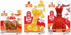 Nylabone Power Chew Lobster, Cheese, & Broccoli Dog Chew Toys, Small | 3 count, filet mignon, cheese, and bacon flavor, variety of shapes, durable chew toys, long lasting, for dogs up to 25 lbs