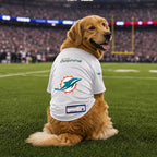 Littlearth NFL Miami Dolphins Stretch Pet Jersey,X-Small