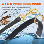 Viper Biothane Working Lead for Dogs 4ft, Black