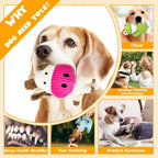 MRSOHRET 5 Pack Dog Toys Squeaky, Tough Stuffed Plush Puppy Chew Toys for Teething, Durable Plush Dog Toy for Large Medium Small Breed to Keep Them Busy