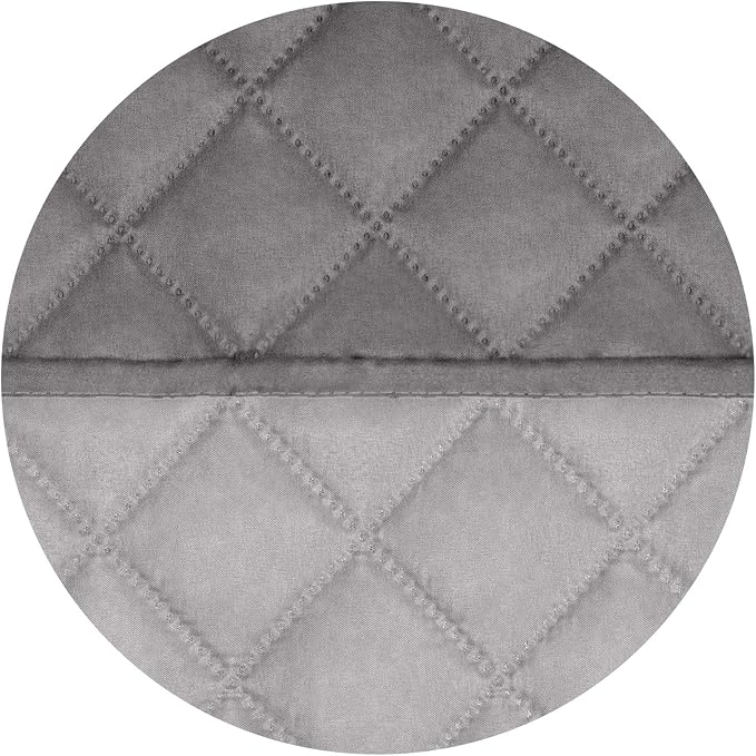 PureFit Reversible Recliner Chair Covers Couch Covers for Dogs, 28 in | Gray/Light Gray, Water Resistant Couch Protector, Washable Pet Couch Cover with Non Slip and Elastic Straps For Kids